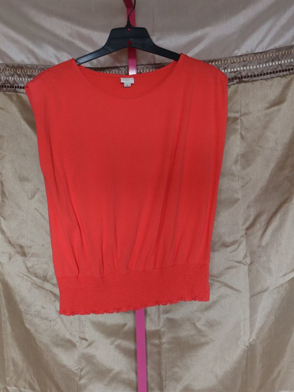 A New Day - Coral Top, Comfy and Soft Size Large